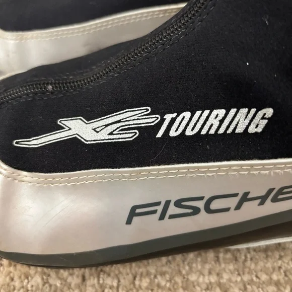 Fischer XC Touring Ski Boots - Black and Silver - size 44 - Picture 10 of 10